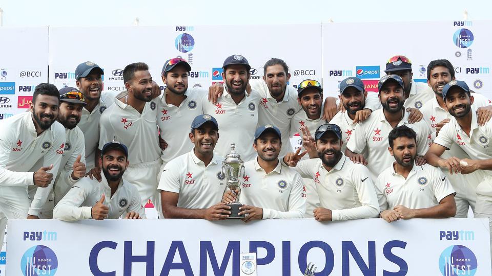 India thrashes England by an innings and 75 runs in 5th Test